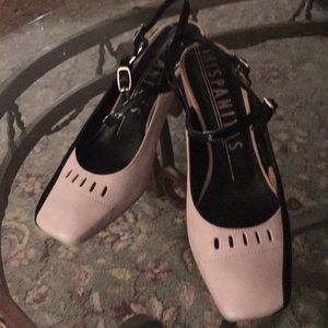 Hispanitas sling heels NEW